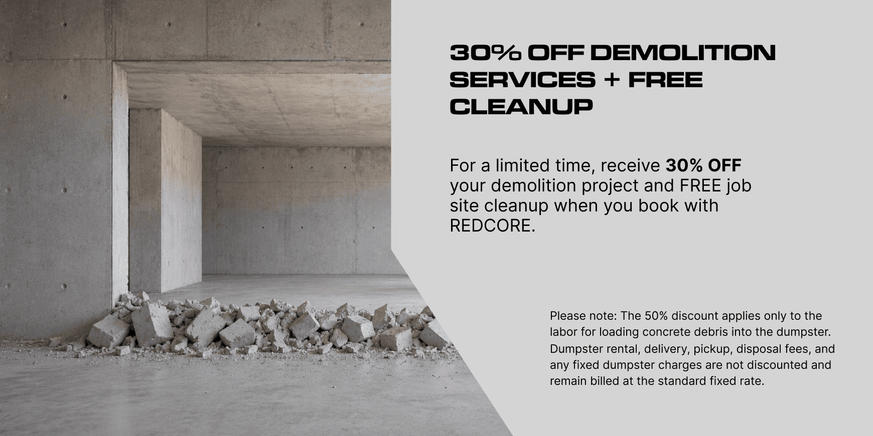 Wall sawing offer